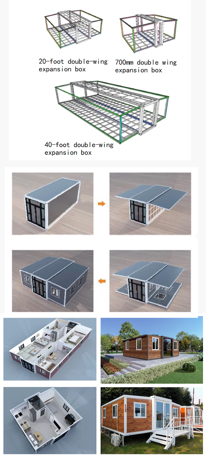 Trailer-Mounted Expandable Container - CE Certified for Home Upgrade ...