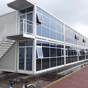 Export Foldable Container House - Flat Pack Modular Cabin for International Trade