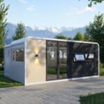 1 Expandable Foldable Site Container - Quick Assembly for Construction Projects