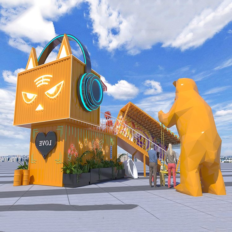 Minimalist Foldable Container - Biwing Expand for Scenic Cabins