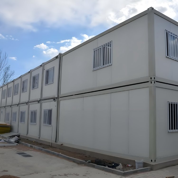 Export Foldable Container House - Flat Pack Modular Cabin for International Trade