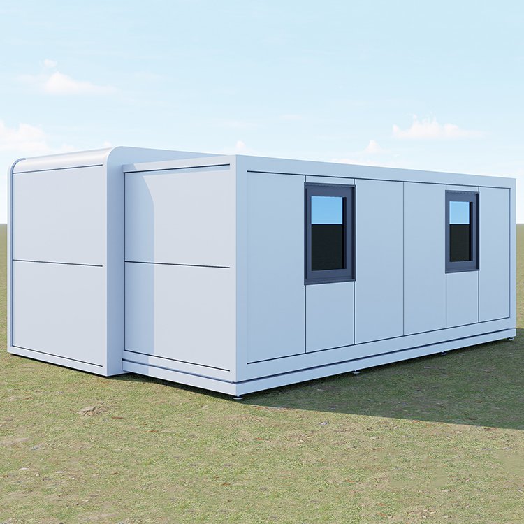 Expandable Foldable Site Container - Quick Assembly for Construction Projects