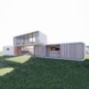 Apple Cabin Mobile House | Stylish Prefab Container Cabin for Camps & Resorts