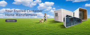 Export Foldable Container House - Flat Pack Modular Cabin for International Trade